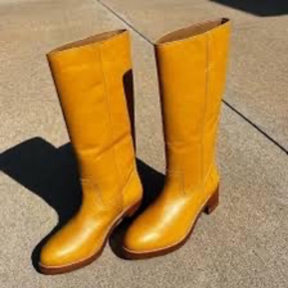 ✨ NEW Frye Camryn Banana Leather Boots — Size 8 and 9.5 and 10 available ✨